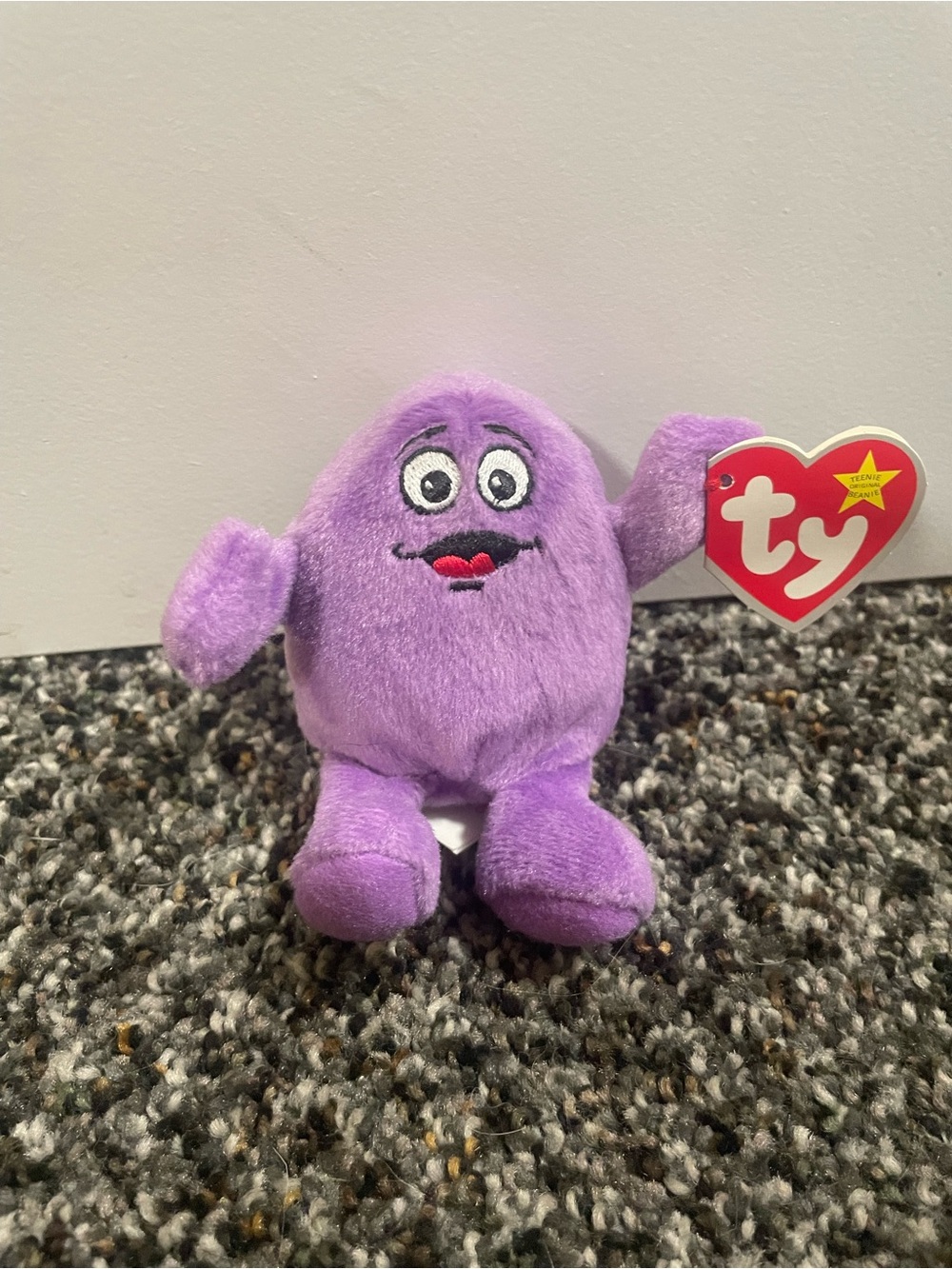 Ty Beanie Babies McDonald’s Happy Meal Grimace